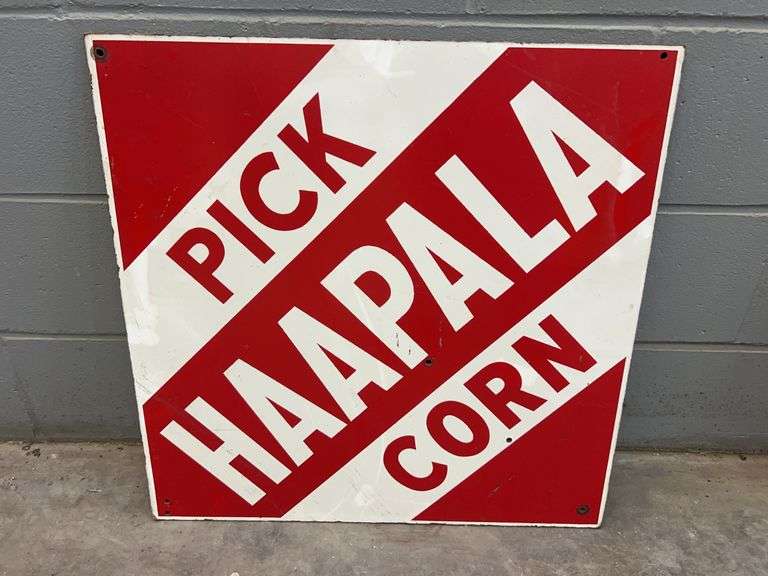Haapala Seed Corn Sign image