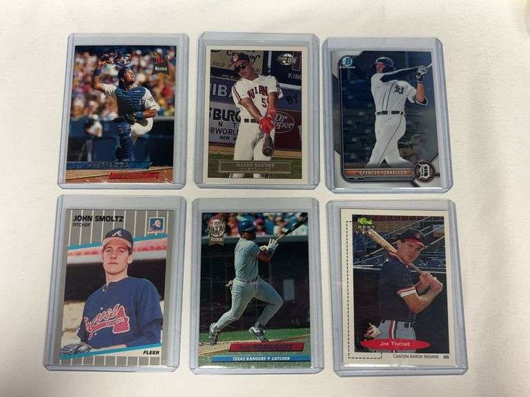 (6) Baseball Star ROOKIE Cards image