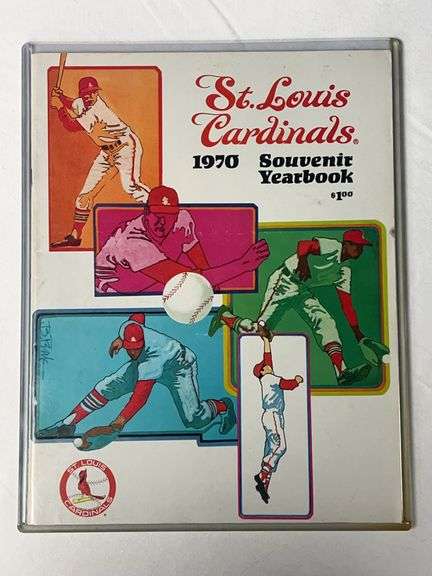 1970 St. Louis Cardinals Souvenir Yearbook image