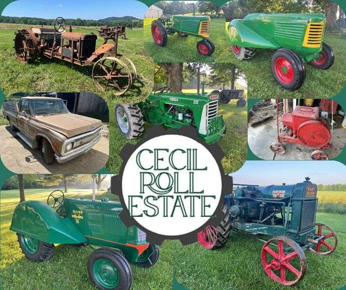Cecil Roll Estate - Tractors, Vehicles and Equipment