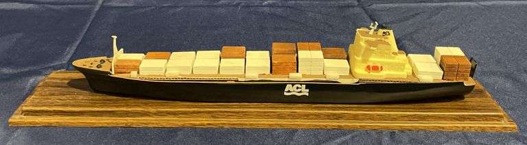 ACL Container Ship American Engineering Model Co. Plastic Model image