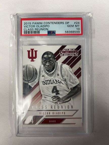 2015 Panini Contenders DP #24 Class Reunion Victor Oladipo Graded PSA 10 GEM MINT image