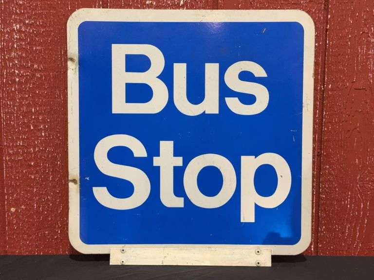 Bus Stop DST Sign image