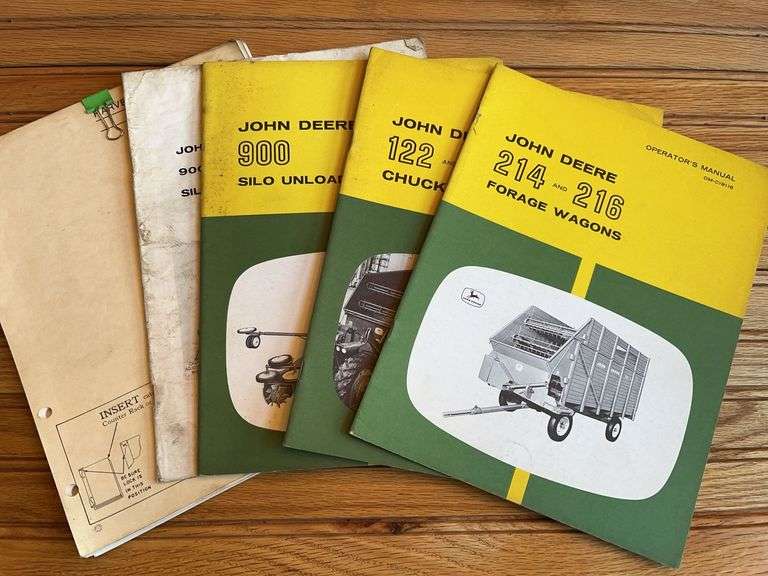 (5) John Deere Implement Manuals image