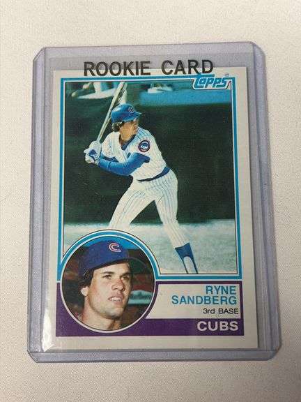 1983 Topps #83 Ryne Sandberg ROOKIE image