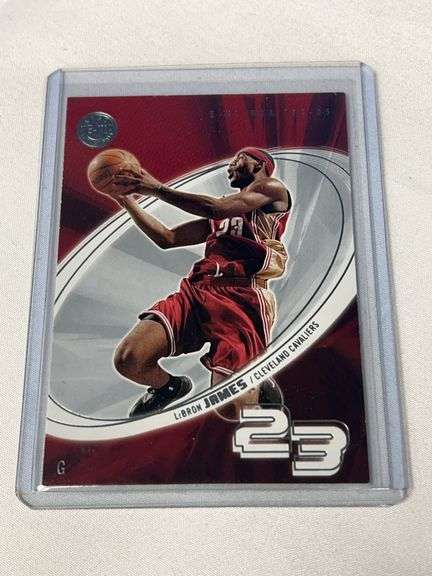 2004 Sky Box E-XL #53 LeBron James 2nd Year image