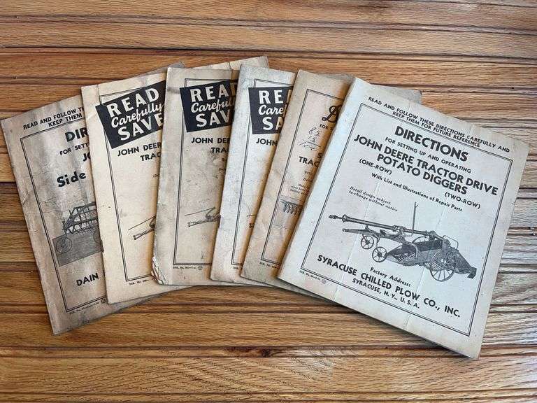 (6) John Deere Manuals image