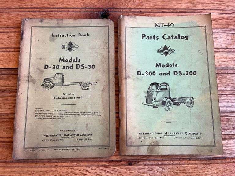 (2) International Truck Manuals image
