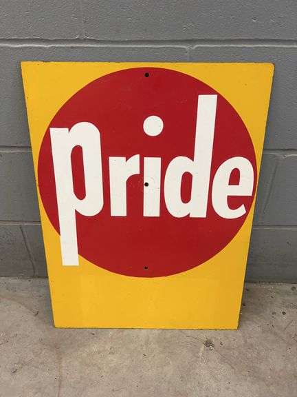 Pride Single Sided Sign image