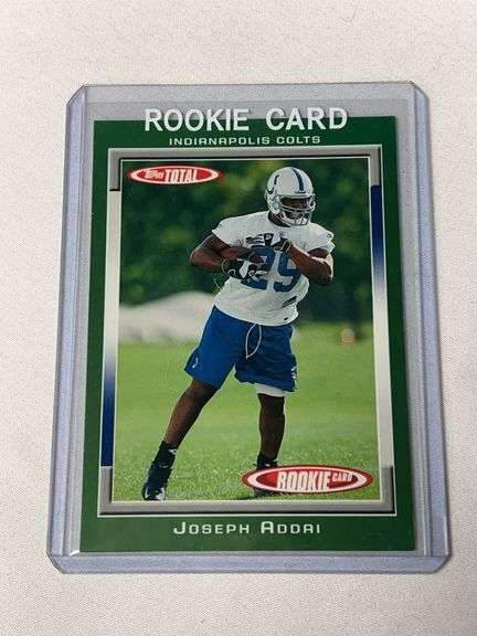 2006 Topps Total #473 Joseph Addai ROOKIE image