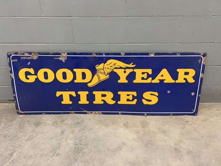 Goodyear Tires Single Sided Sign image