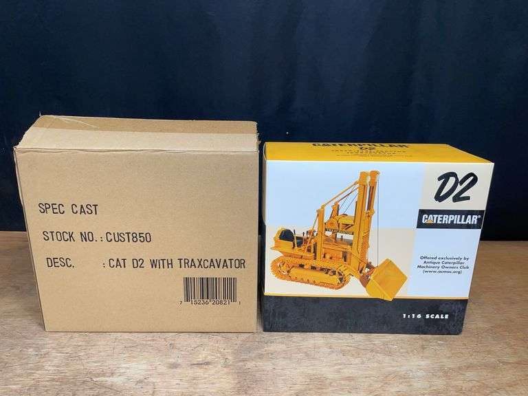 1/16 Caterpillar D2 Traxcavator NIB SC image