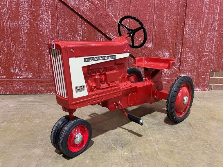 Farmall 806 Pedal Tractor Ertl image