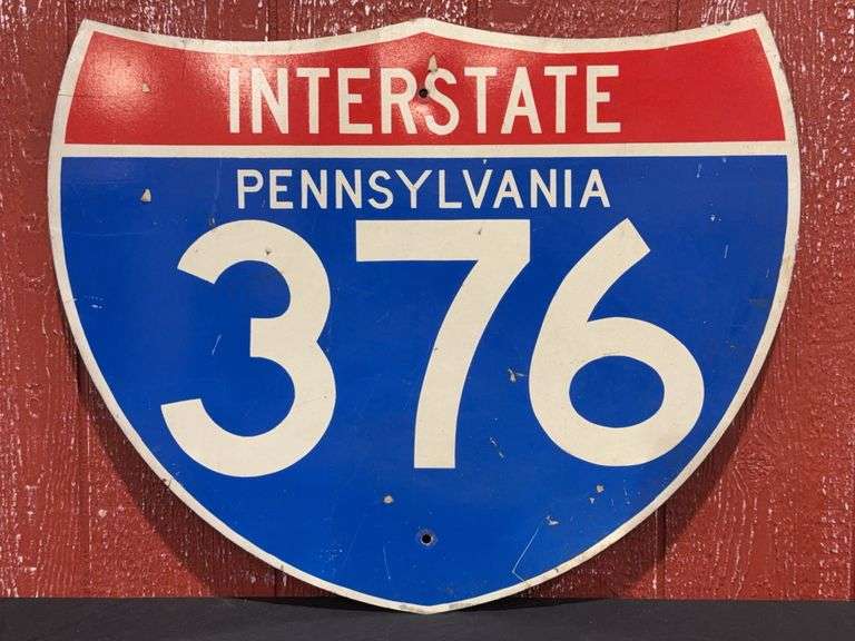 Interstate 376 Pennsylvania Sign image