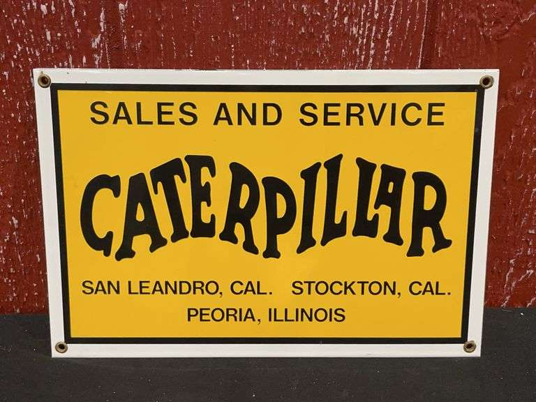 Caterpillar Sales & Service SSP Sign image