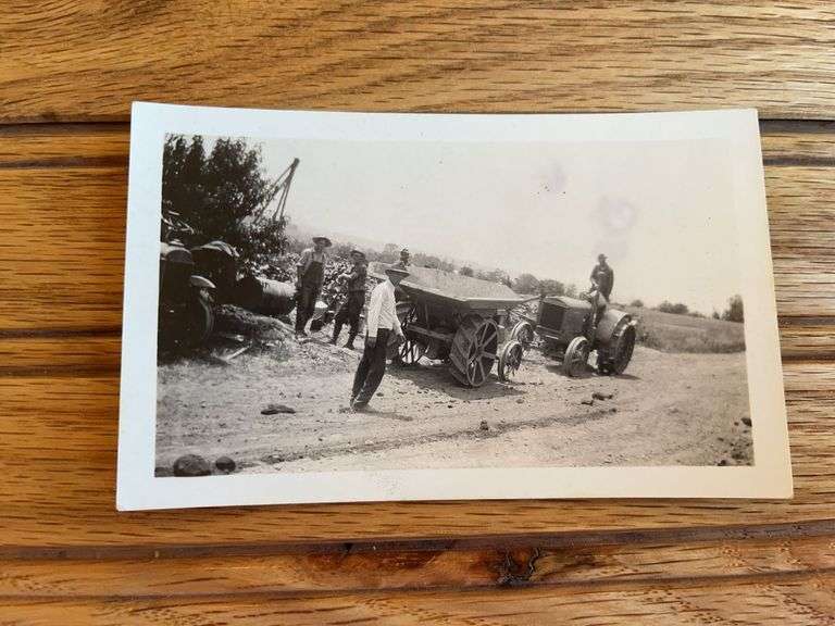 McCormick Deering Tractor + Fordson Iron Mule Photo image