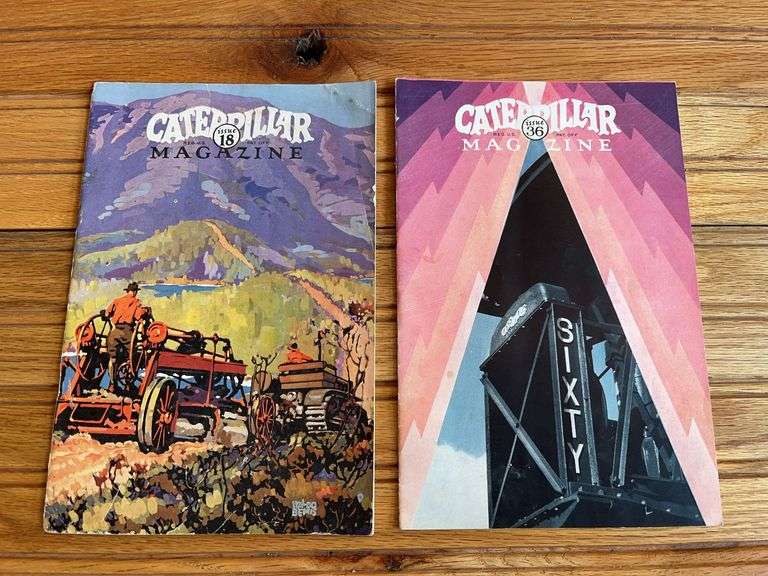 (2) Caterpillar Magazine image