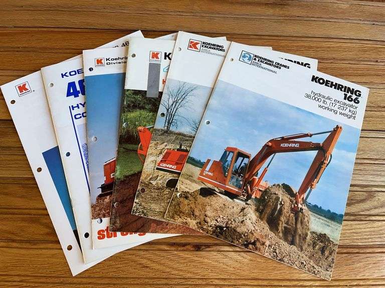 (7) Koehring Excavator Sales Literature image
