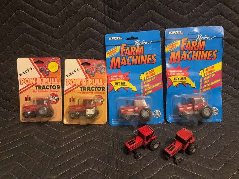 (6) 1/64 International Harvester 5488 POW-R-PULLS and Electronic 5488s Ertl image
