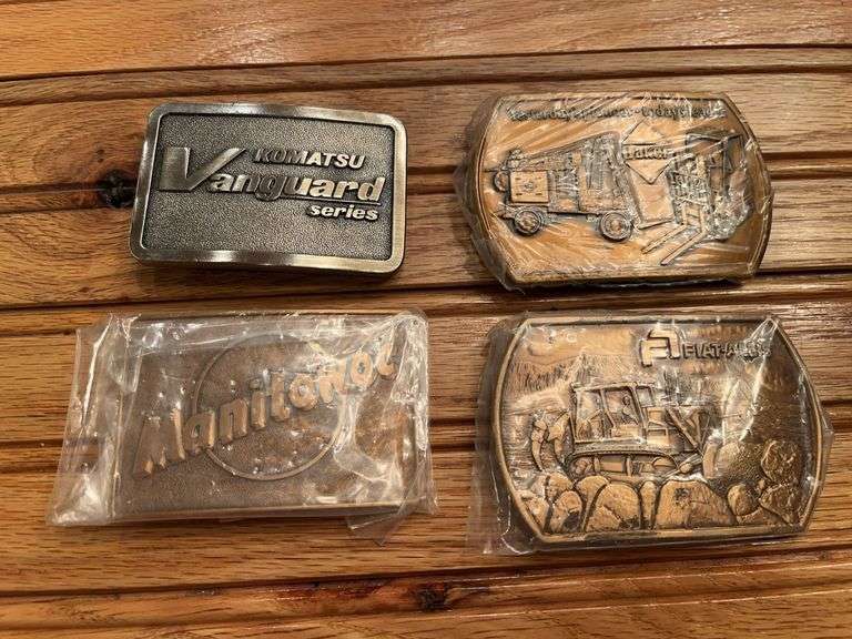 (4) Construction Belt Buckles image