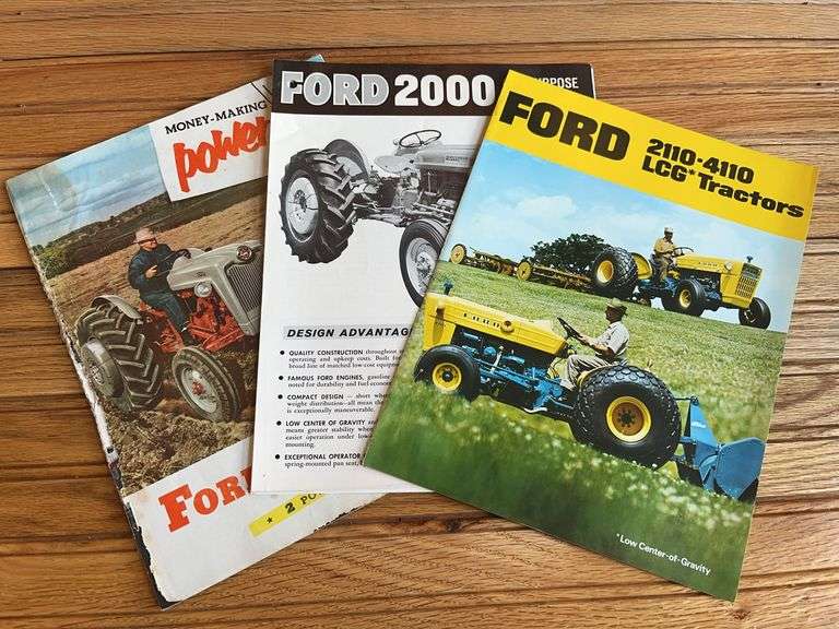 (4) Ford Tractor Sales Literature image