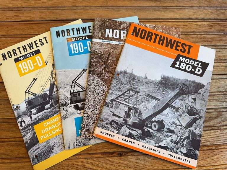 (4) Northwest Shovel + Crane Sales Literature image