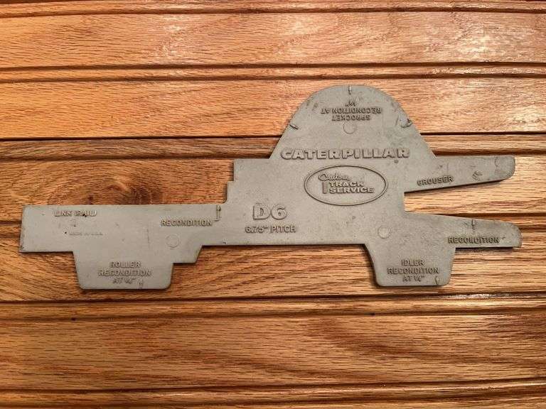 Caterpillar D6 Crawler Track Wear Guide image