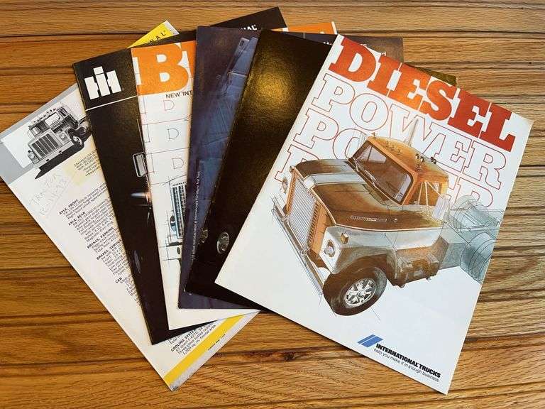 (6) International Truck Sales Literature image