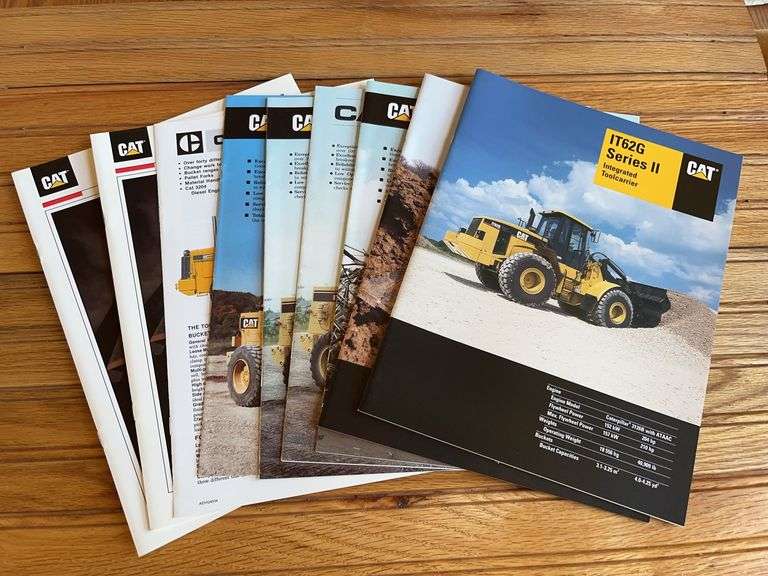 (9) Caterpillar Wheel Loader Sales Literature image