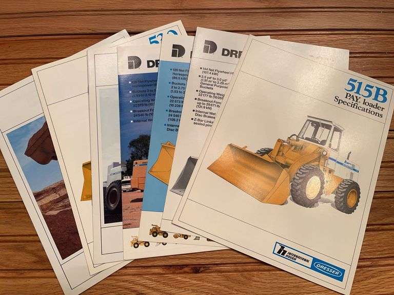 (7) Dresser Pay Loader Sales Literature image