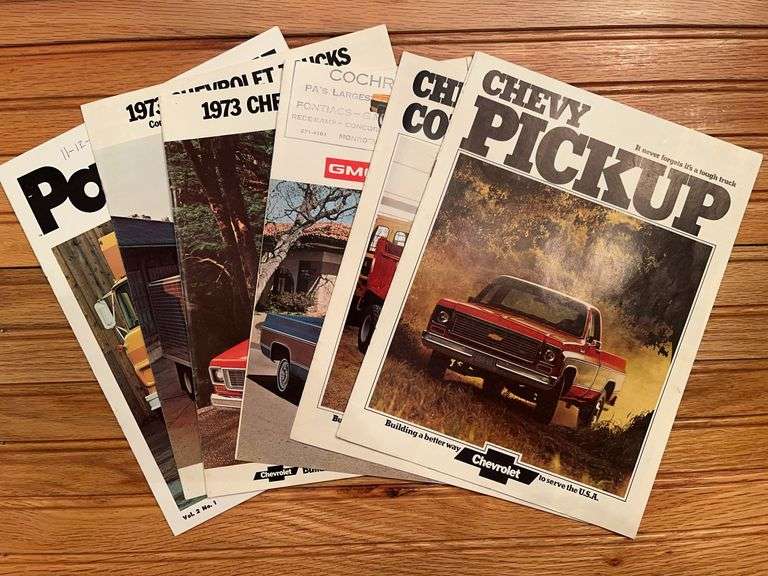 (6) Chevy Truck Sales Literature image
