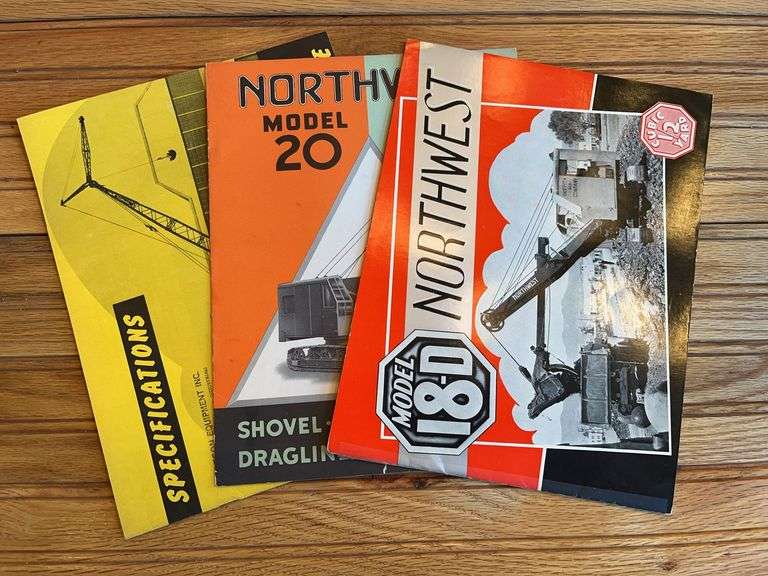 (3) Northwest Shovel + Crane Sales Liteature image
