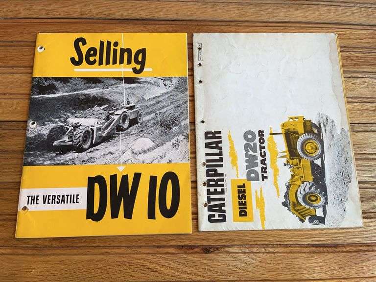 (2) Caterpillar DW10 + DW20 Sales Literature image