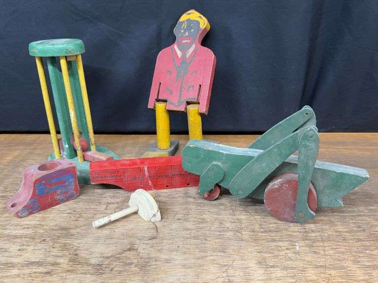 Wooden Toys Lot image