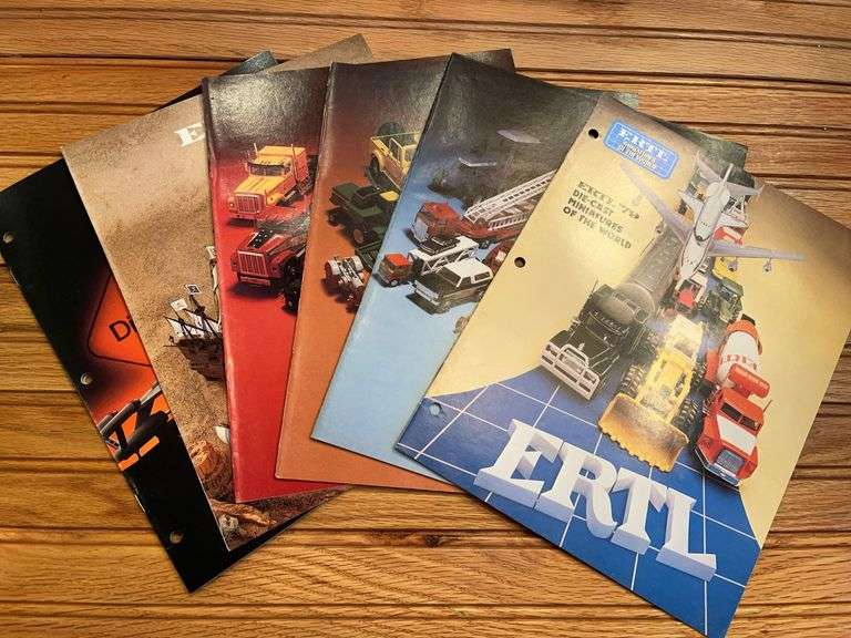 (6) Ertl Toy Catalogs image