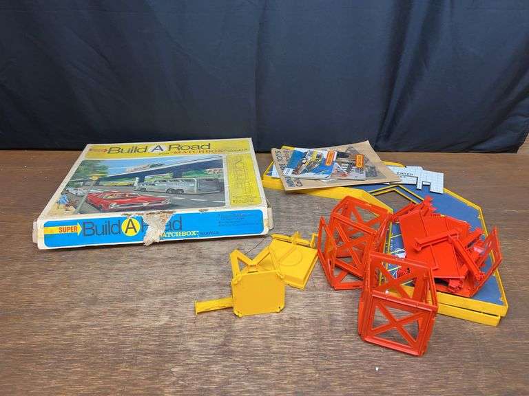 (2) Matchbox Build A Road + Airport Sets image