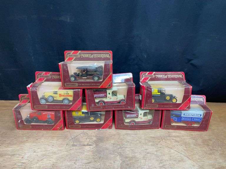 (8) Models of Yesteryear NIB Matchbox image