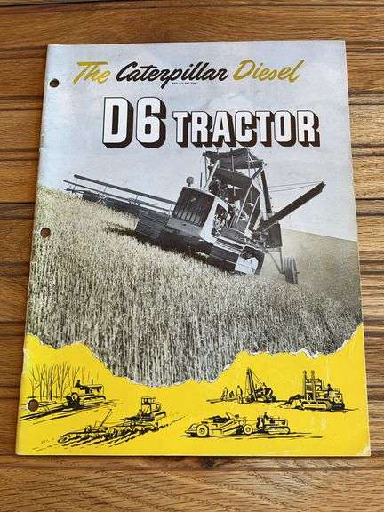 Caterpillar D6 Crawler Sales Literature image