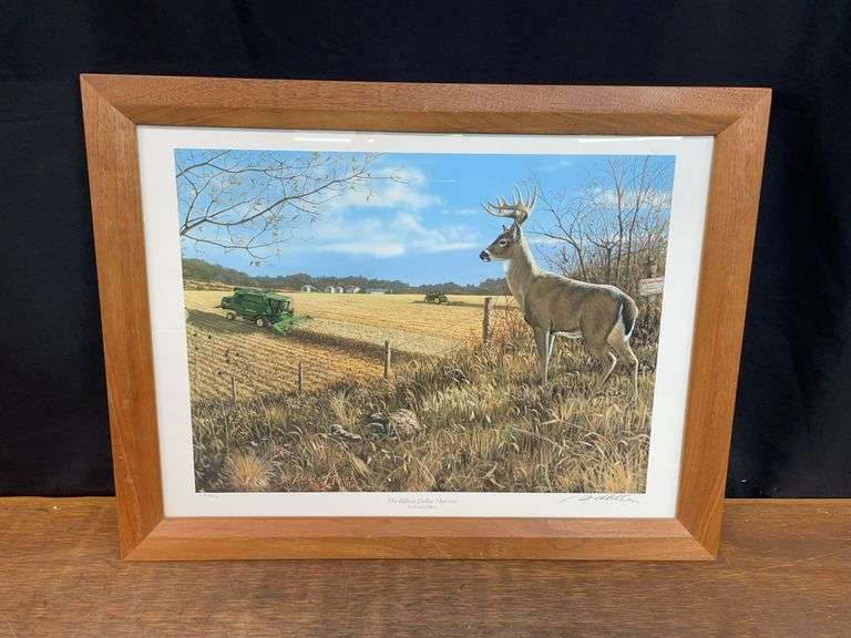 John Deere "The Billion Dollar Harvest" Print image