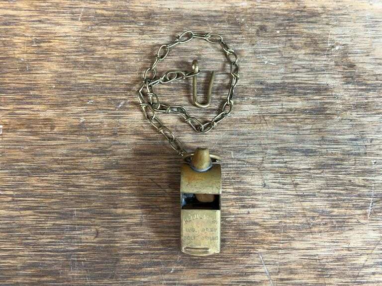 US Army Brass Whistle image