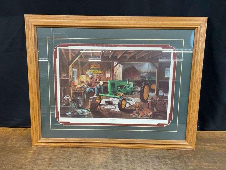 John Deere "Restoration" Print image
