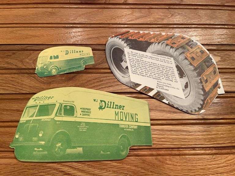 (3) Truck-Tracks + Dillner Moving Advertising image