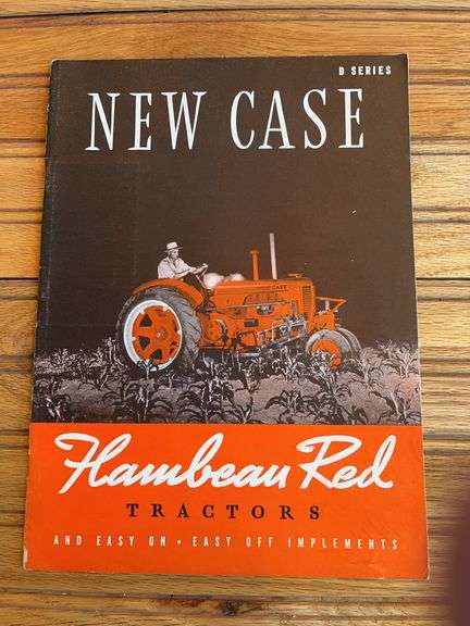 1942 Case D Series Tractors Sales Literature image