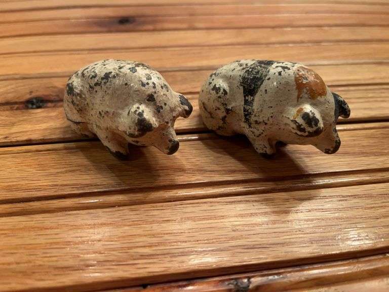 (2) Cast Iron Pigs image