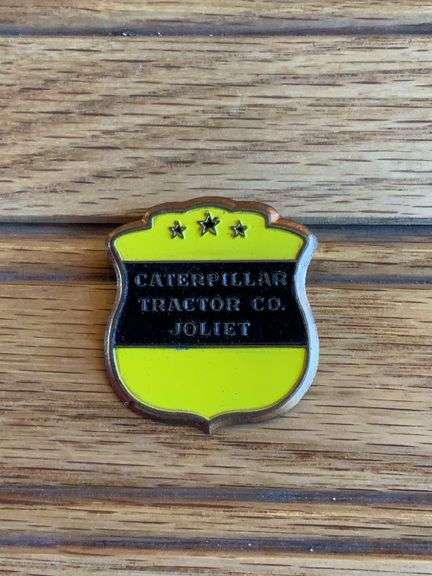 Caterpillar Tractor Co. Joliet Employee Badge image