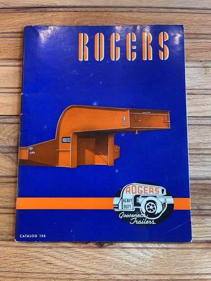 1956 Rogers Trailers Catalog image