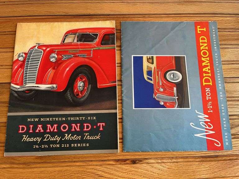 (2) Diamond T Truck Sales Literature image