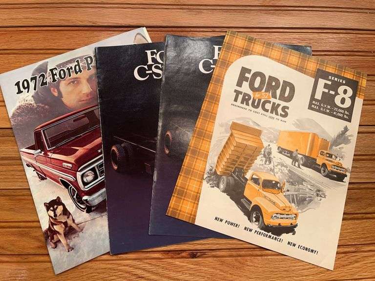 (4) Ford Truck Sales Literature image