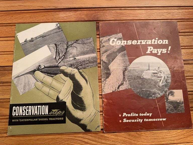 (2) Caterpillar Conservation Sales Literature image