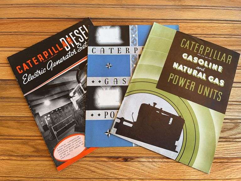 (3) Caterpillar Power Unit Sales Literature image